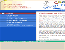 Tablet Screenshot of kidsmouth.com